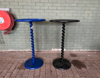 2x Bar Tafel / Sta Tafel, POLSPOTTEN